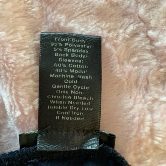 Ann Taylor Navy Blue Tee Shirt Small - Picture 6 of 6